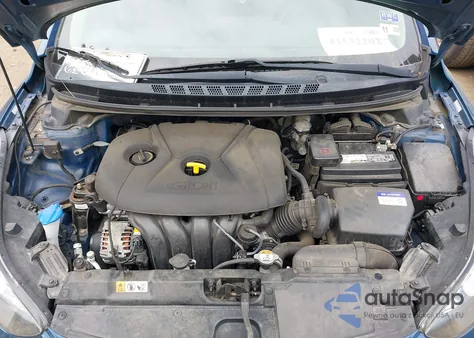 2016 Hyundai Elantra Sport z USA, uszkodzony, nr VIN KMHDH4AHXGU488958